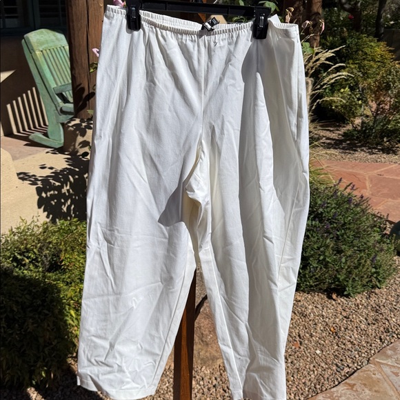 Eileen Fisher White Pants